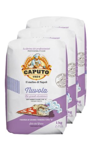 Caputo Nuvola Pizzamehl - Vorteilspaket 3x1kg