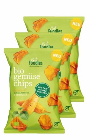 Bio Süßkartoffelchips - 3er Vorteilspaket