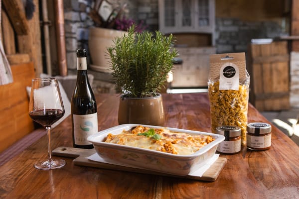 Baccili Pasta mit passendem Wein