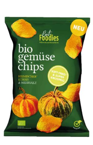 Bio Gemüse Chips - Heimischer Kürbis