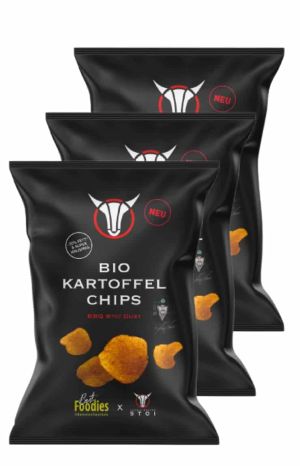 Bio Kartoffelchips BBQ Style by Ludwig Maurer - 3er Vorteilspaket