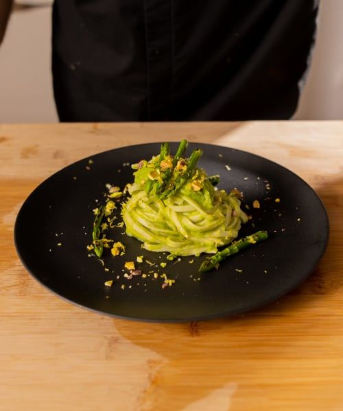 Tagliatelle mit Spargelcreme